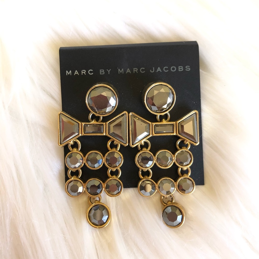 Marc By Marc Jacobs Polka Dot Tiered Bow Earrings